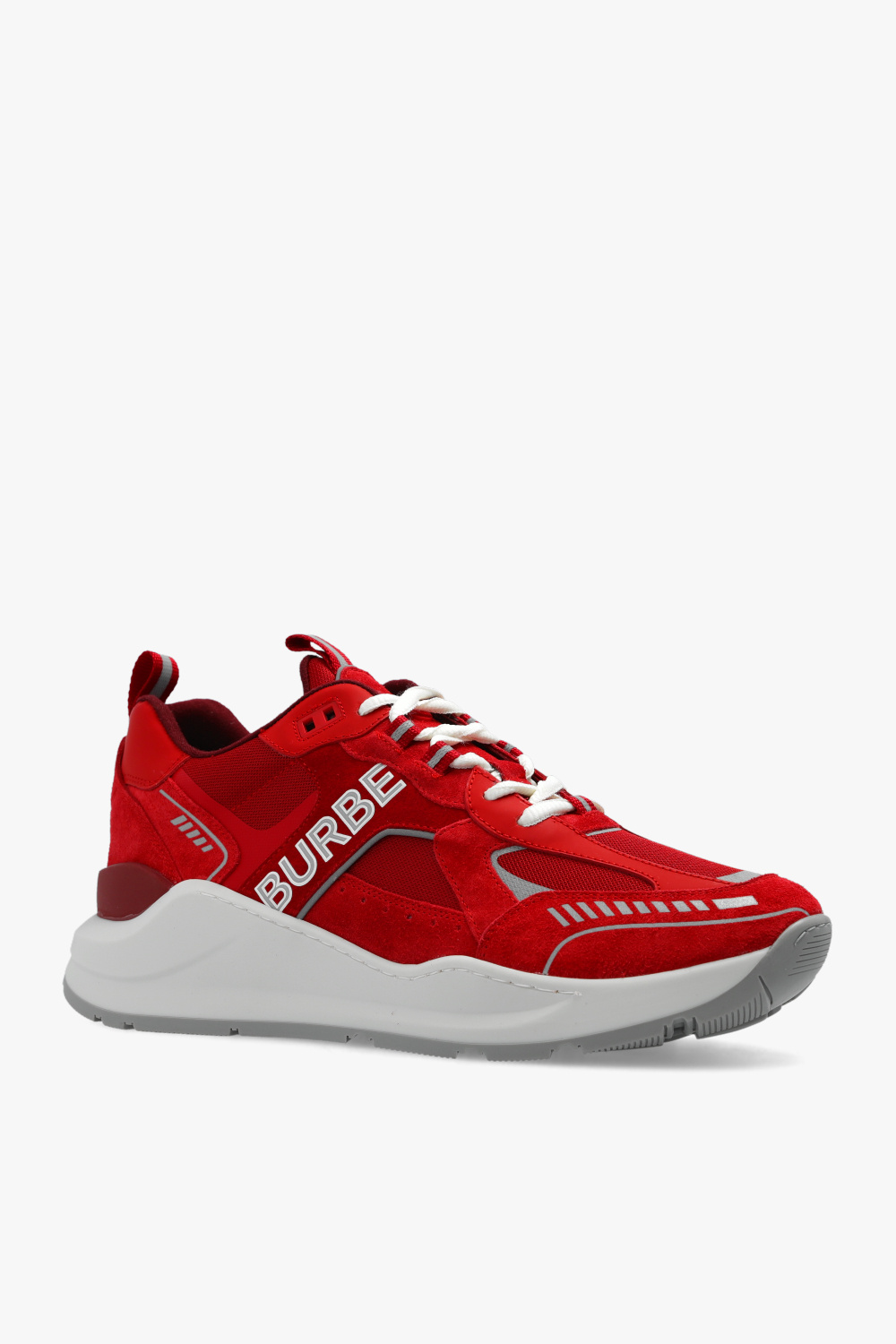 SchaferandweinerShops Sweden - Red 'Sean' sneakers Burberry